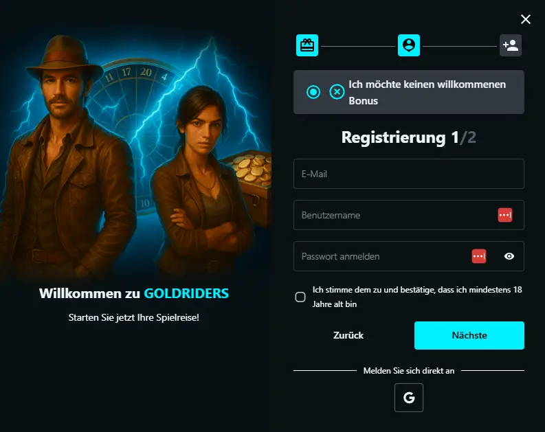 goldriders-registration